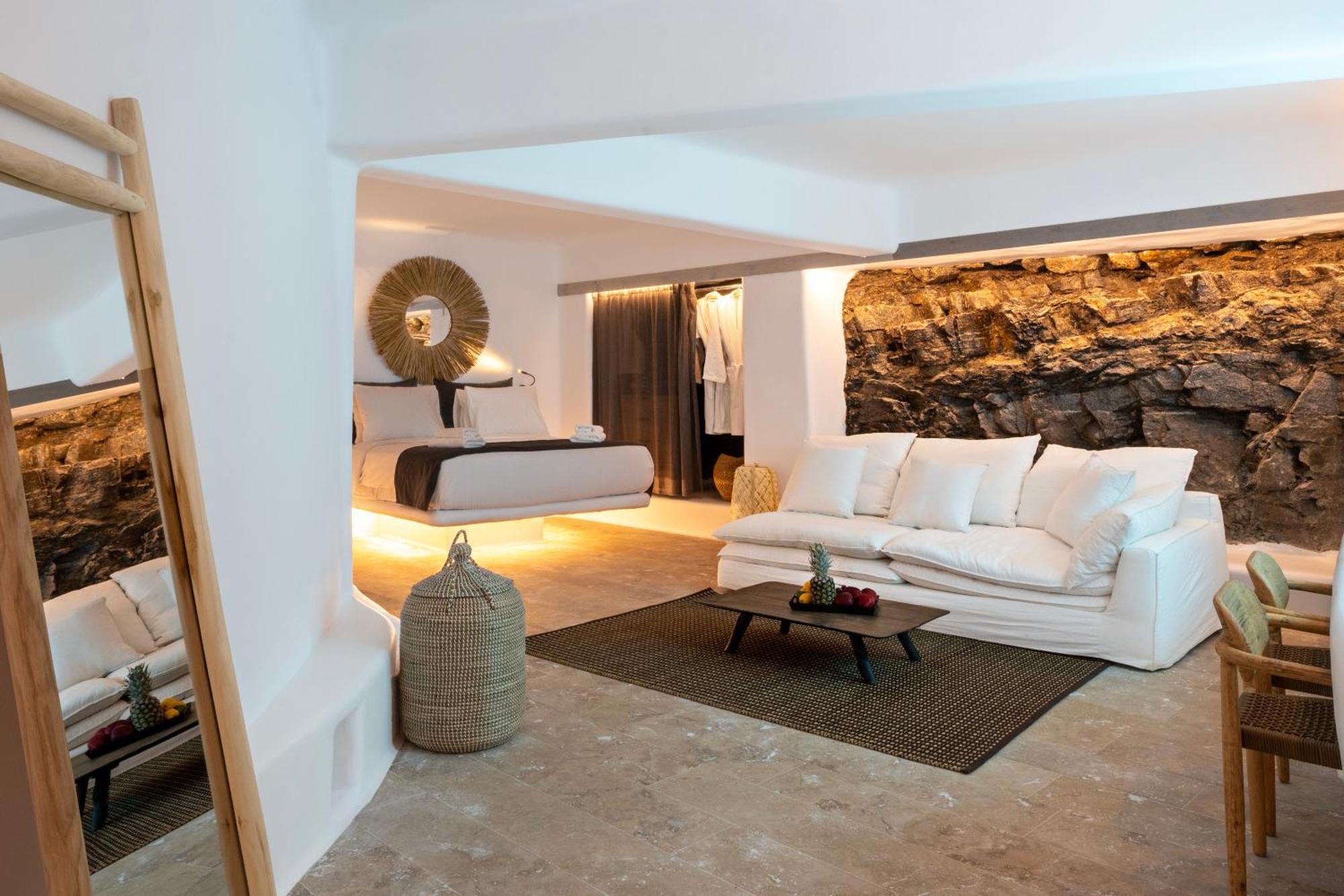 White Stone Mykonos Hotel Agios Ioannis Diakoftis Buitenkant foto