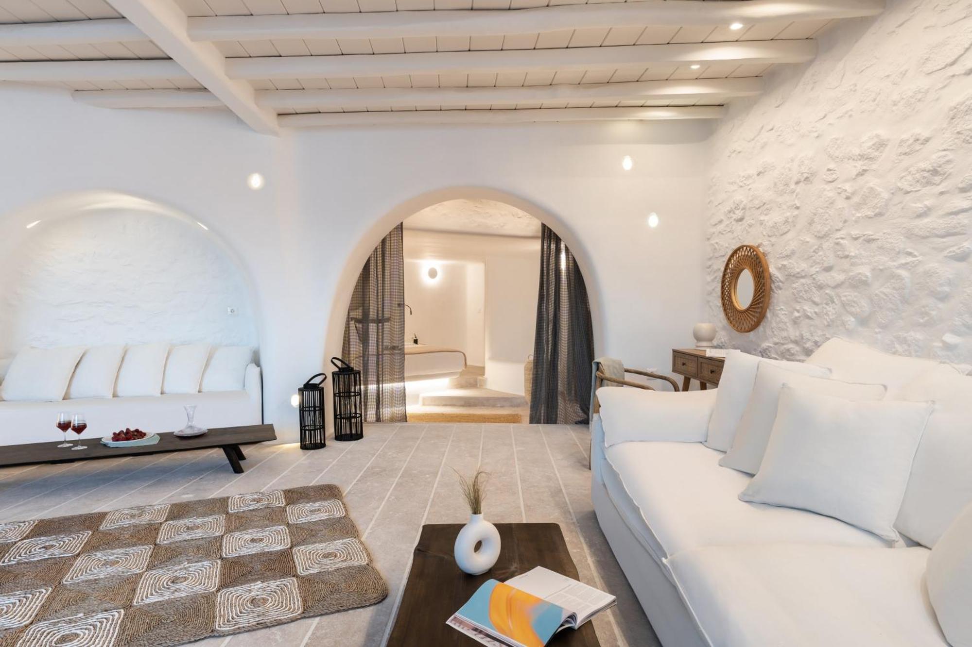White Stone Mykonos Hotel Agios Ioannis Diakoftis Buitenkant foto
