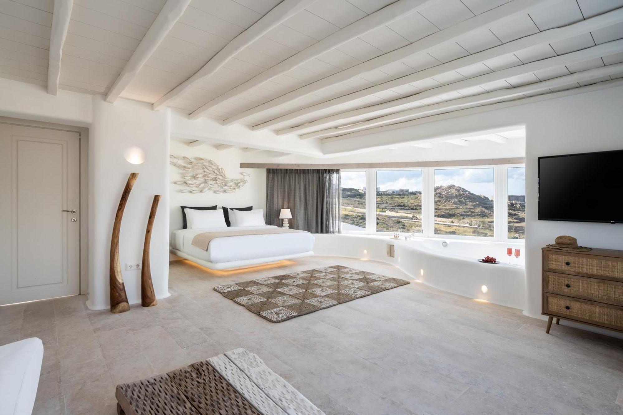 White Stone Mykonos Hotel Agios Ioannis Diakoftis Buitenkant foto