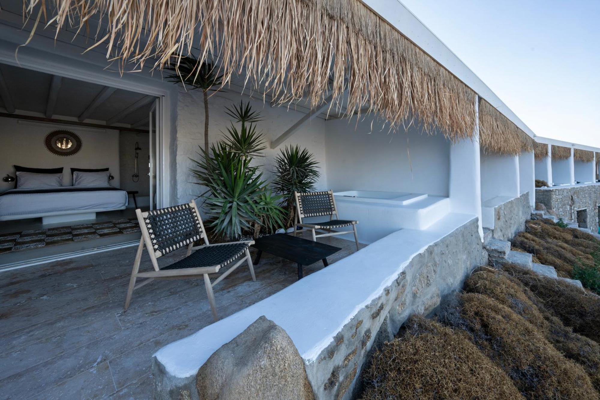 White Stone Mykonos Hotel Agios Ioannis Diakoftis Buitenkant foto