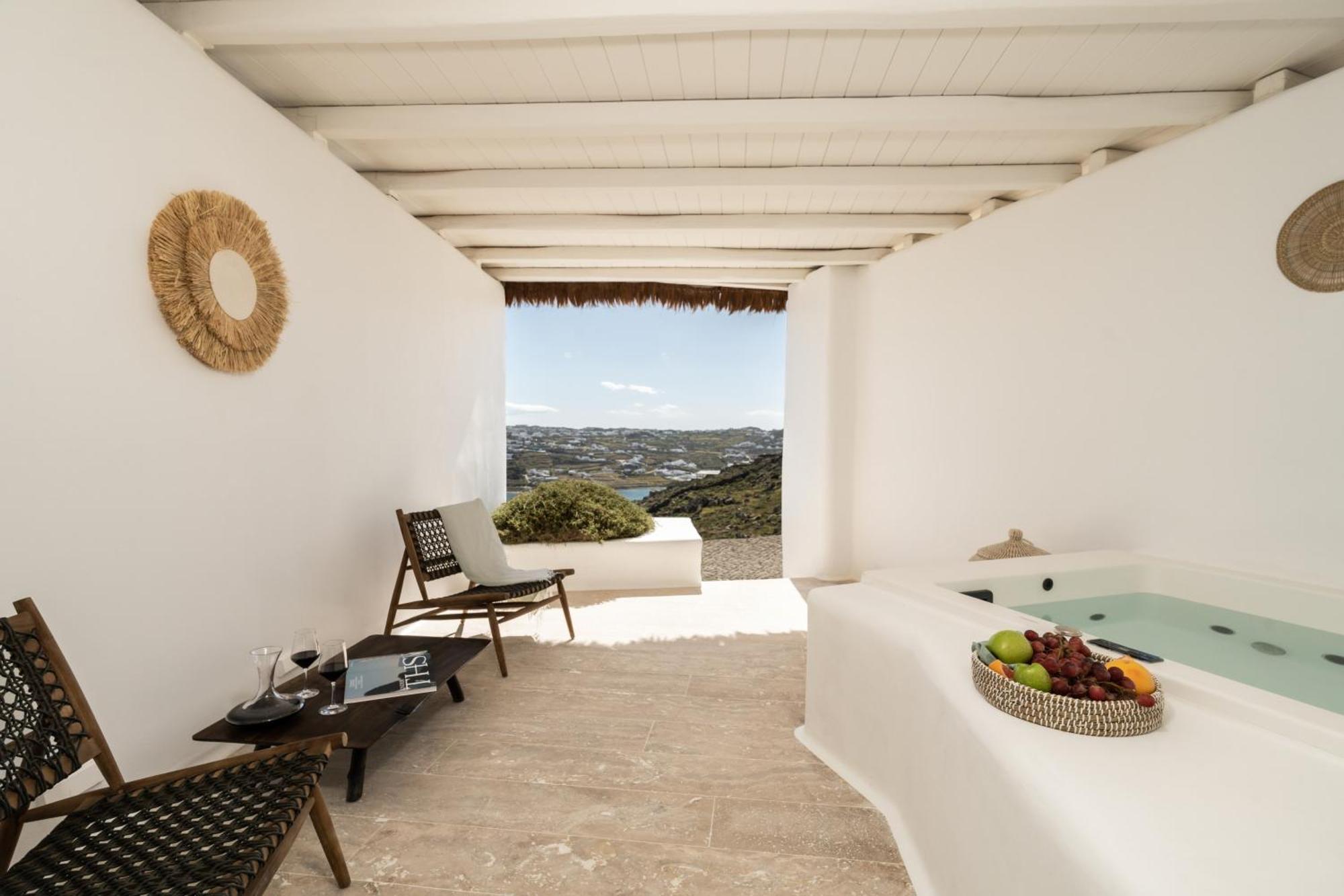 White Stone Mykonos Hotel Agios Ioannis Diakoftis Buitenkant foto